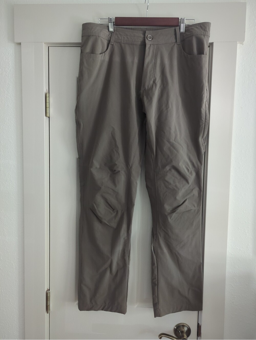Swiss Tech Pants Mens 36x32  Performance Gear Travel Stretch Outdoor Olive